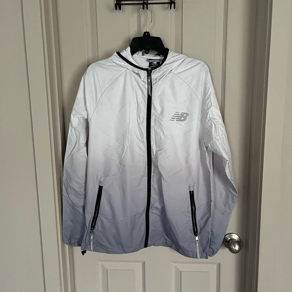 New Balance women’s White and Gray Jacket